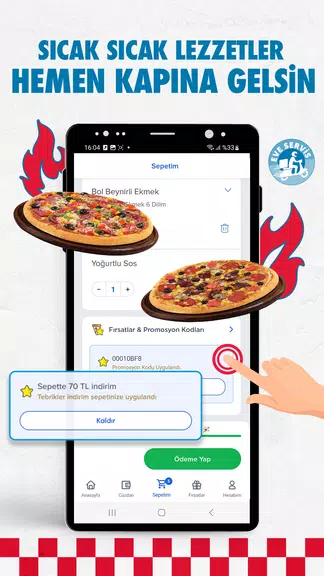 Domino's Pizza Türkiye應用截圖第3張