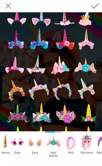 Unicorn Photo Editor ဖန်သားပြင်ဓာတ်ပုံ 2