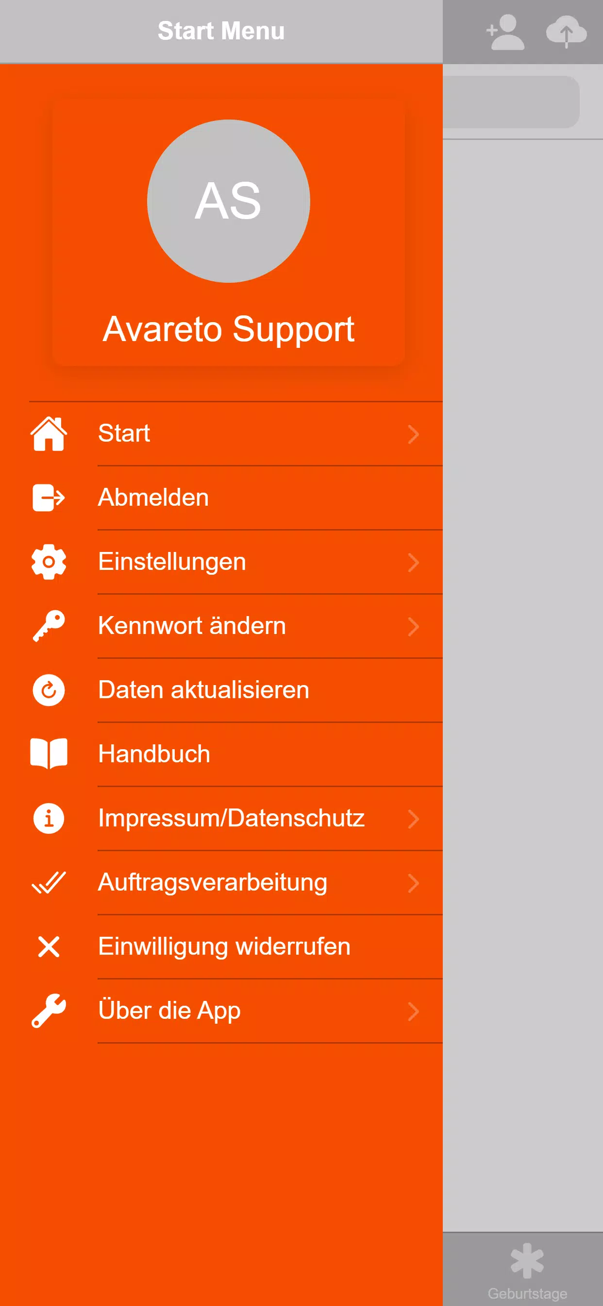 MontuaPartnerApp Screenshot 1
