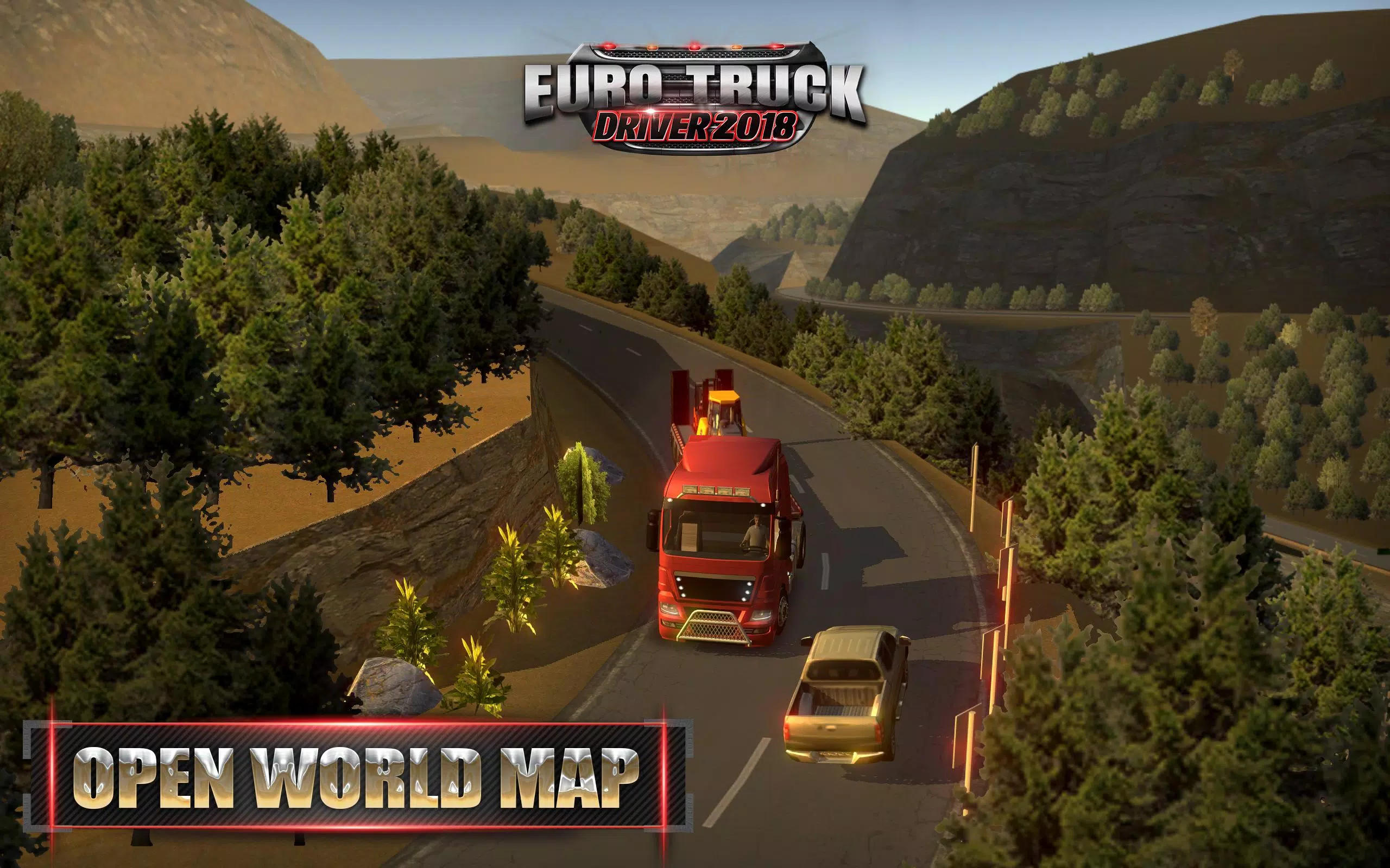 Euro Truck Driver 2018 Capture d'écran 2