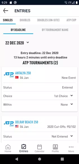 ATP PlayerZone ภาพหน้าจอ 3