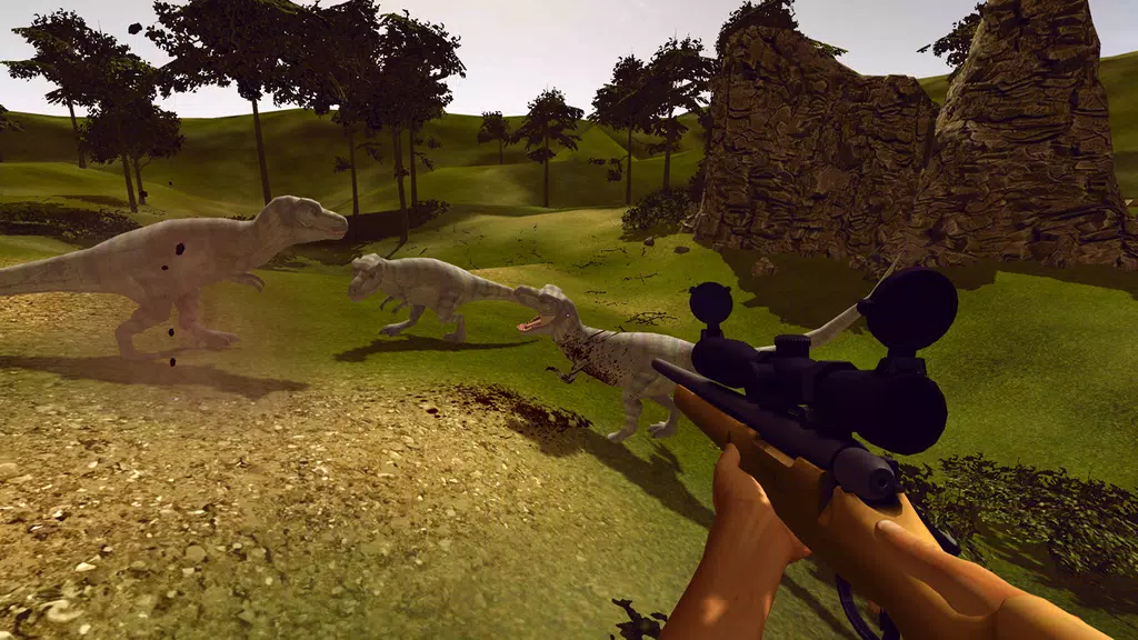 Dino Down: A Sniper's Odyssey Screenshot 3