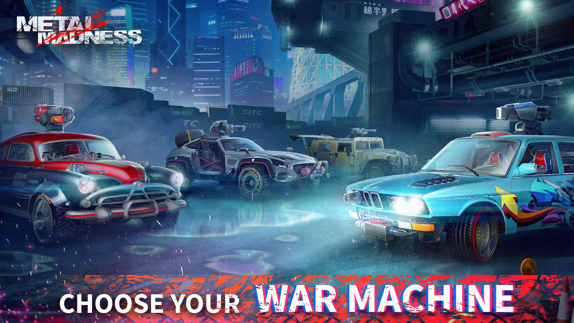 METAL MADNESS PvP: Car Shooter Ekran Görüntüsü 4