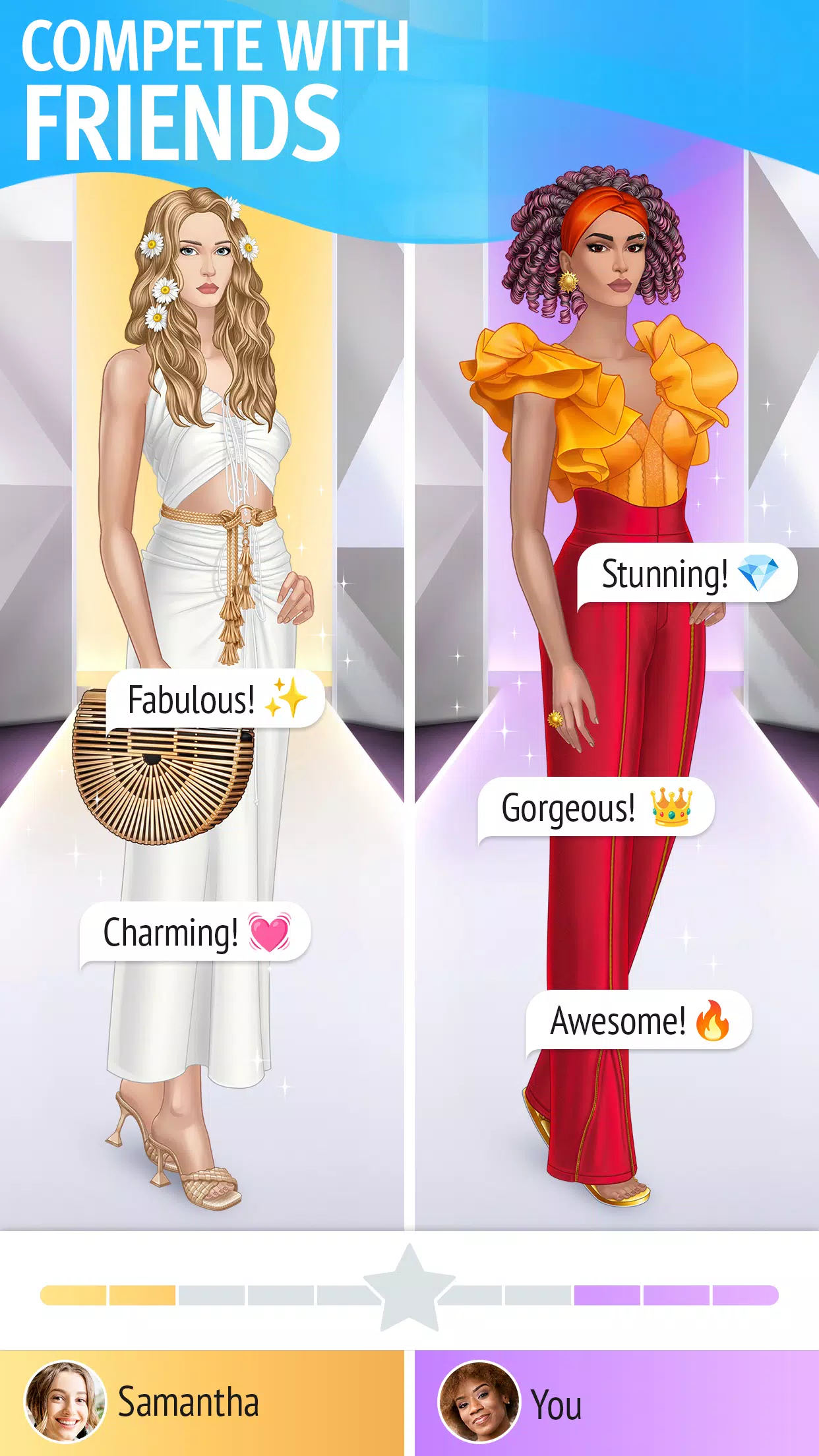 Pocket Styler: Fashion Stars Capture d'écran 1