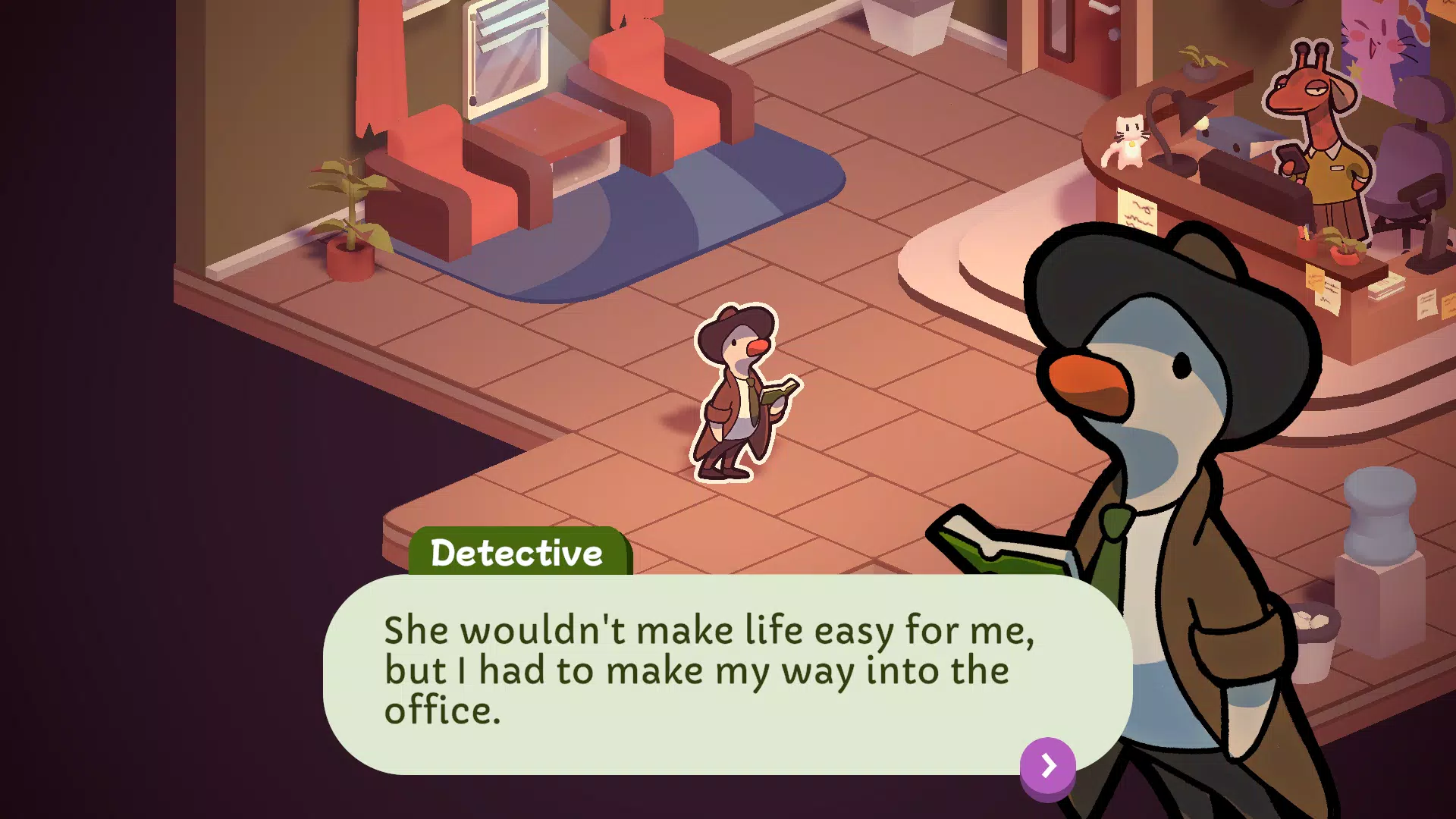 Duck Detective: Secret Salami ภาพหน้าจอ 1