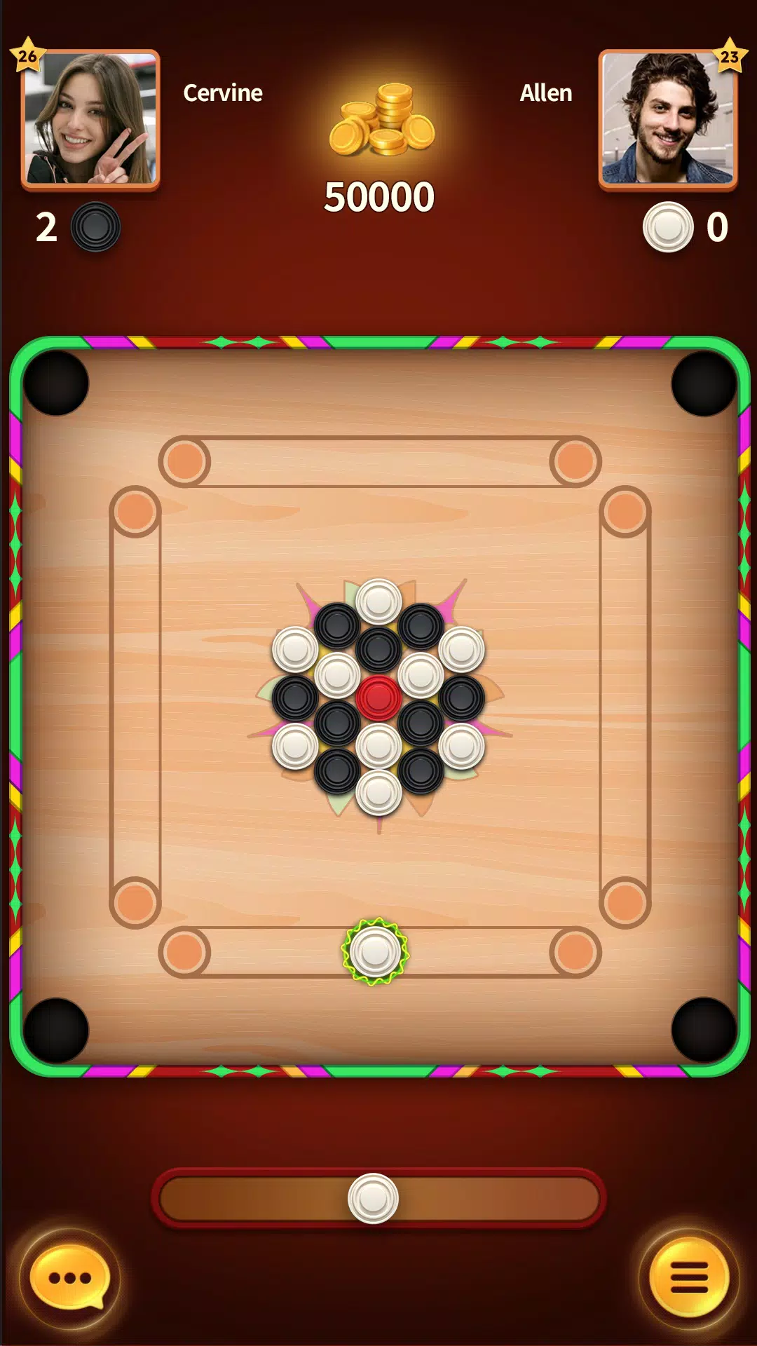 Carrom Master ဖန်သားပြင်ဓာတ်ပုံ 1