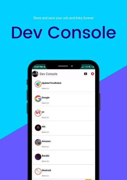 Dev Console Zrzut ekranu 3