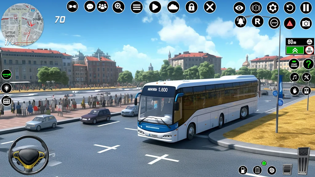 Indian Bus Driver: Bus Game Zrzut ekranu 4