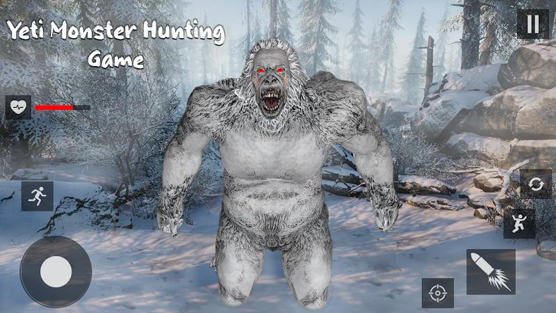 Bigfoot Yeti Hunt & Survival Capture d'écran 3