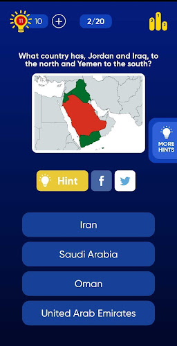 Geo Quiz: World Geography, Map स्क्रीनशॉट 4