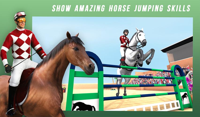 Horse Show Jump: Horse Games 스크린샷 4