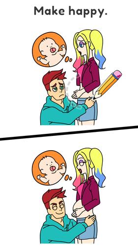Draw Happy Queen : Puzzle Game 스크린샷 2