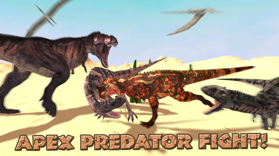 Hungry Apex Jurassic Dino Hunt Скриншот 2