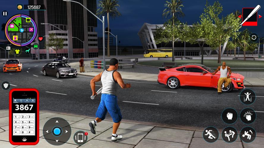 Gangster Mafia City Crime Game Screenshot 2