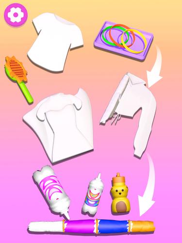 Tie Dye: T Shirt Design Games Screenshot 4