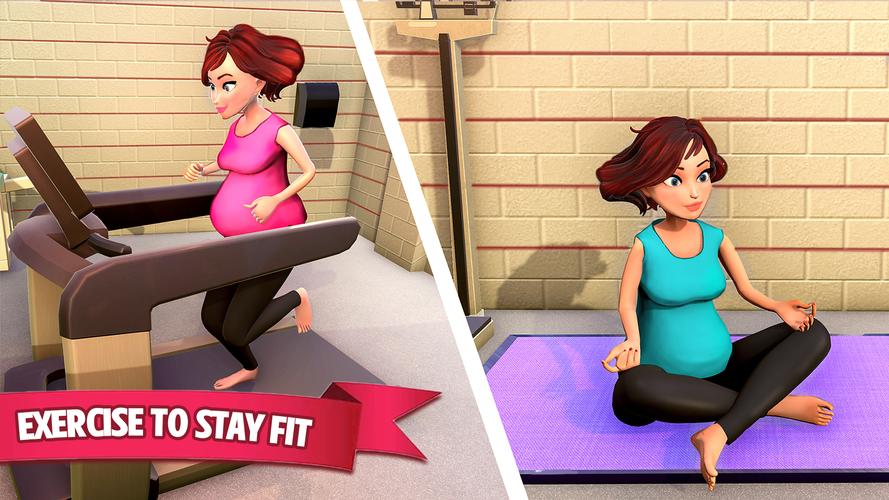 Pregnant Mom Simulator 3d應用截圖第4張