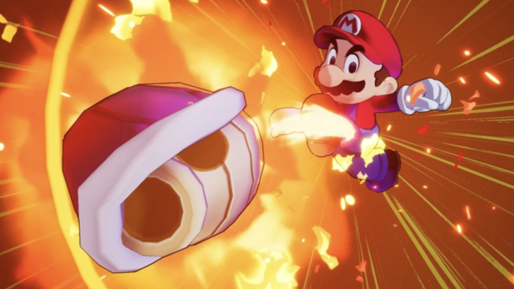 Mario & Luigi: การเล่นเกมพี่น้องและการต่อสู้ที่แสดงในเว็บไซต์ญี่ปุ่น