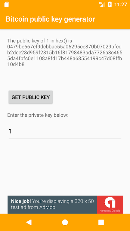 Bitcoin Public Key Generator Mod應用截圖第2張