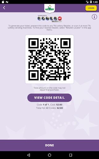 Tennessee Lottery Official App Schermafbeelding 2