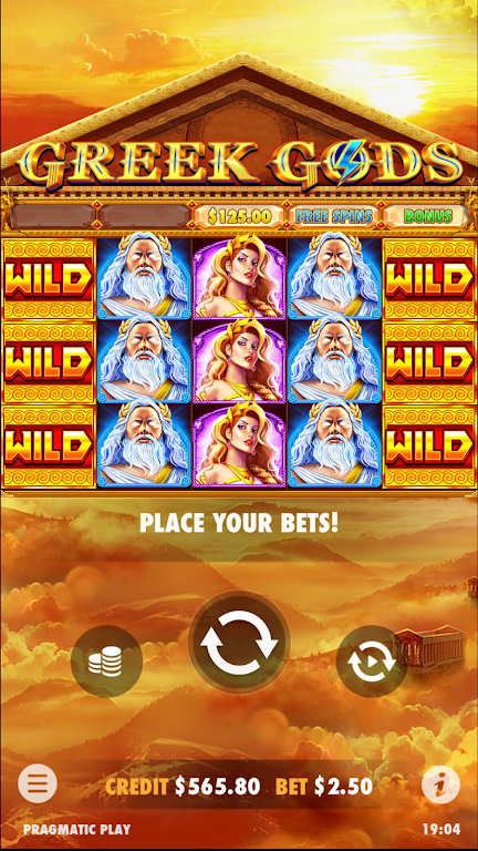 Greek Gods - Slot Casino Game ဖန်သားပြင်ဓာတ်ပုံ 3