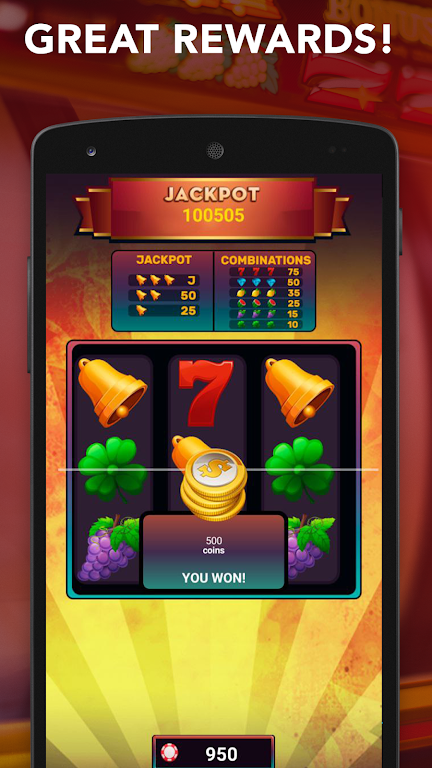 SEVEN! Slots ภาพหน้าจอ 2