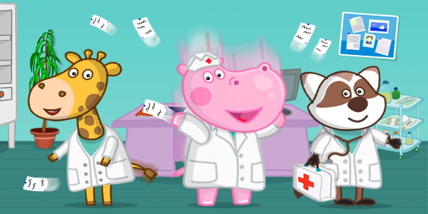 Hippo doctor: Kids hospital Schermafbeelding 3