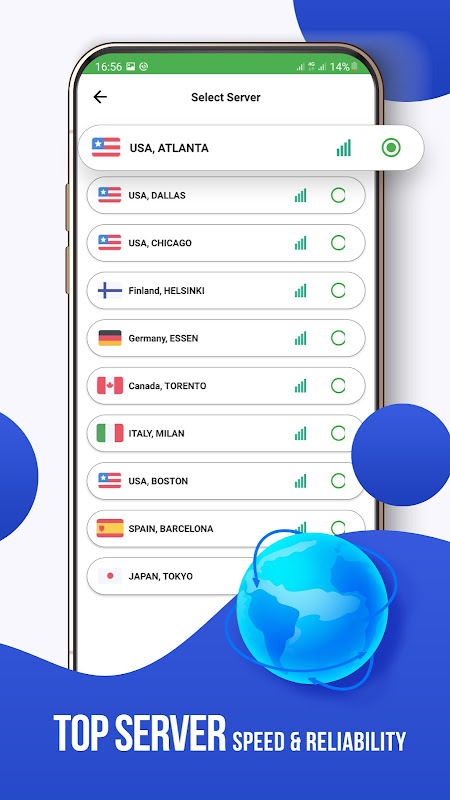 Fast VPN Wise VPN: Fast Secure ภาพหน้าจอ 3