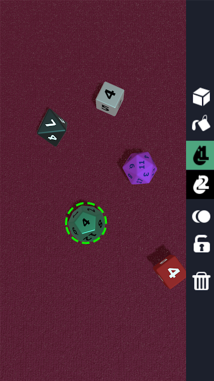 Dice Roller Free by One Trick Pony Zrzut ekranu 2