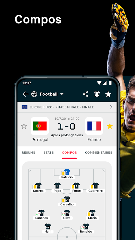 Flashscore - flash résultats ภาพหน้าจอ 3