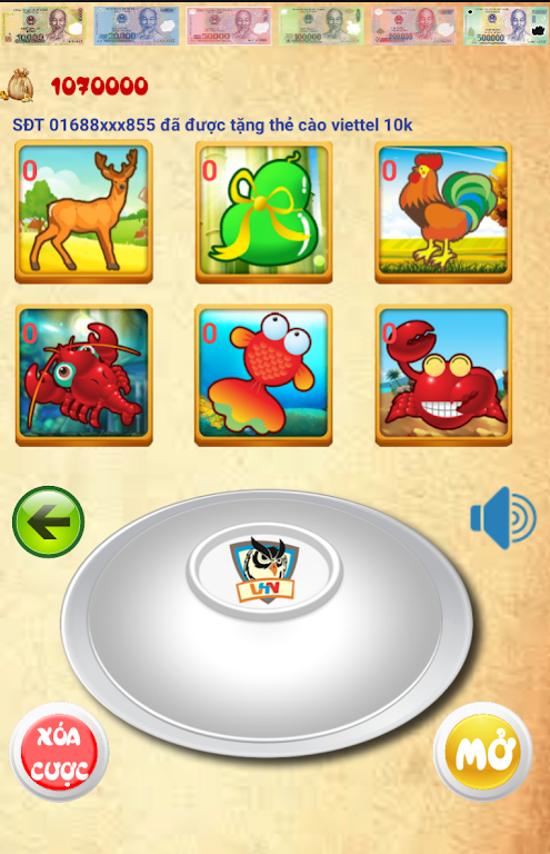 Game Bầu Cua স্ক্রিনশট 2