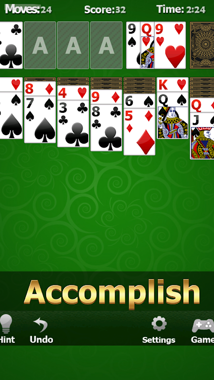 Solitaire Free Cell Screenshot 2