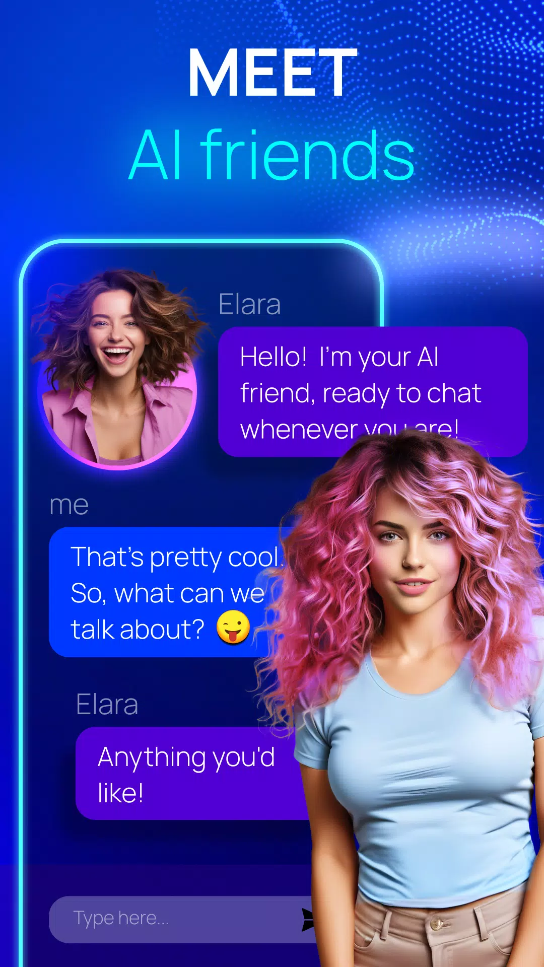 SoulPartner: Chat AI Friend應用截圖第1張