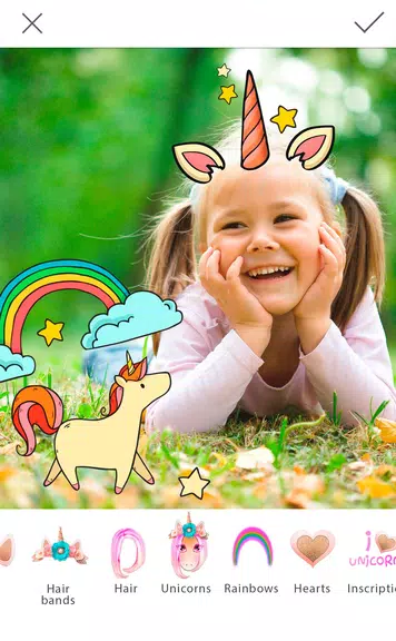 Unicorn Photo Editor ဖန်သားပြင်ဓာတ်ပုံ 4