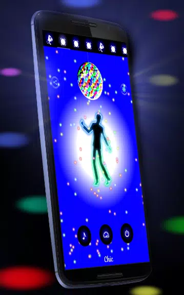 Disco Light: Flashlight with S ဖန်သားပြင်ဓာတ်ပုံ 1