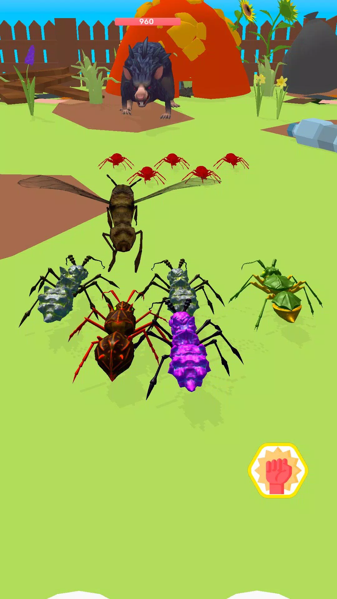 Bug Survivor: Ants Clash Screenshot 3