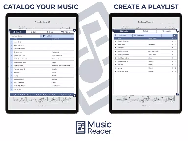 MusicReader Tangkapan skrin 3