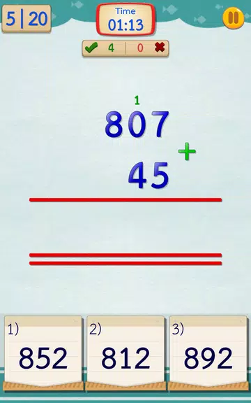 Math Fast Plus and Minus स्क्रीनशॉट 3