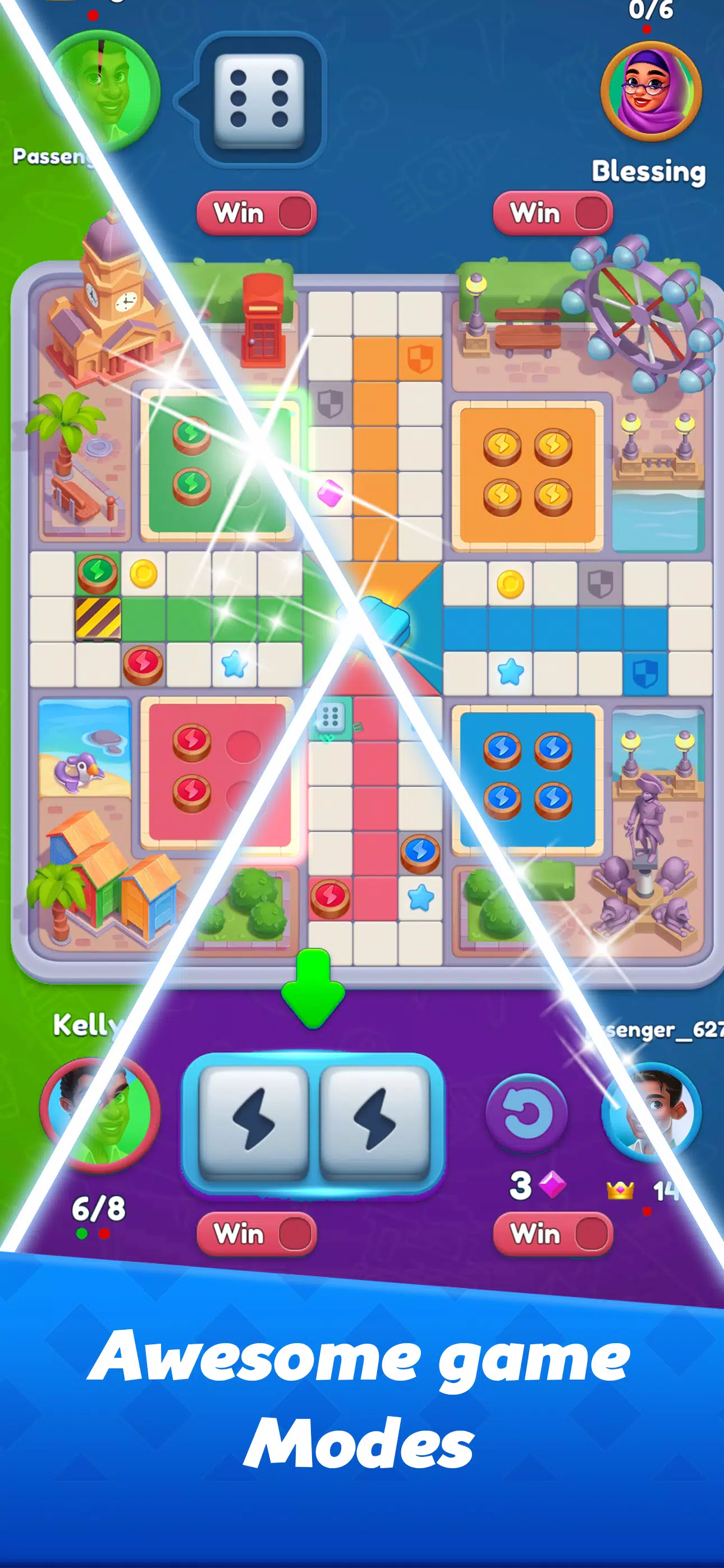 Ludo Blitz Ảnh chụp màn hình 3