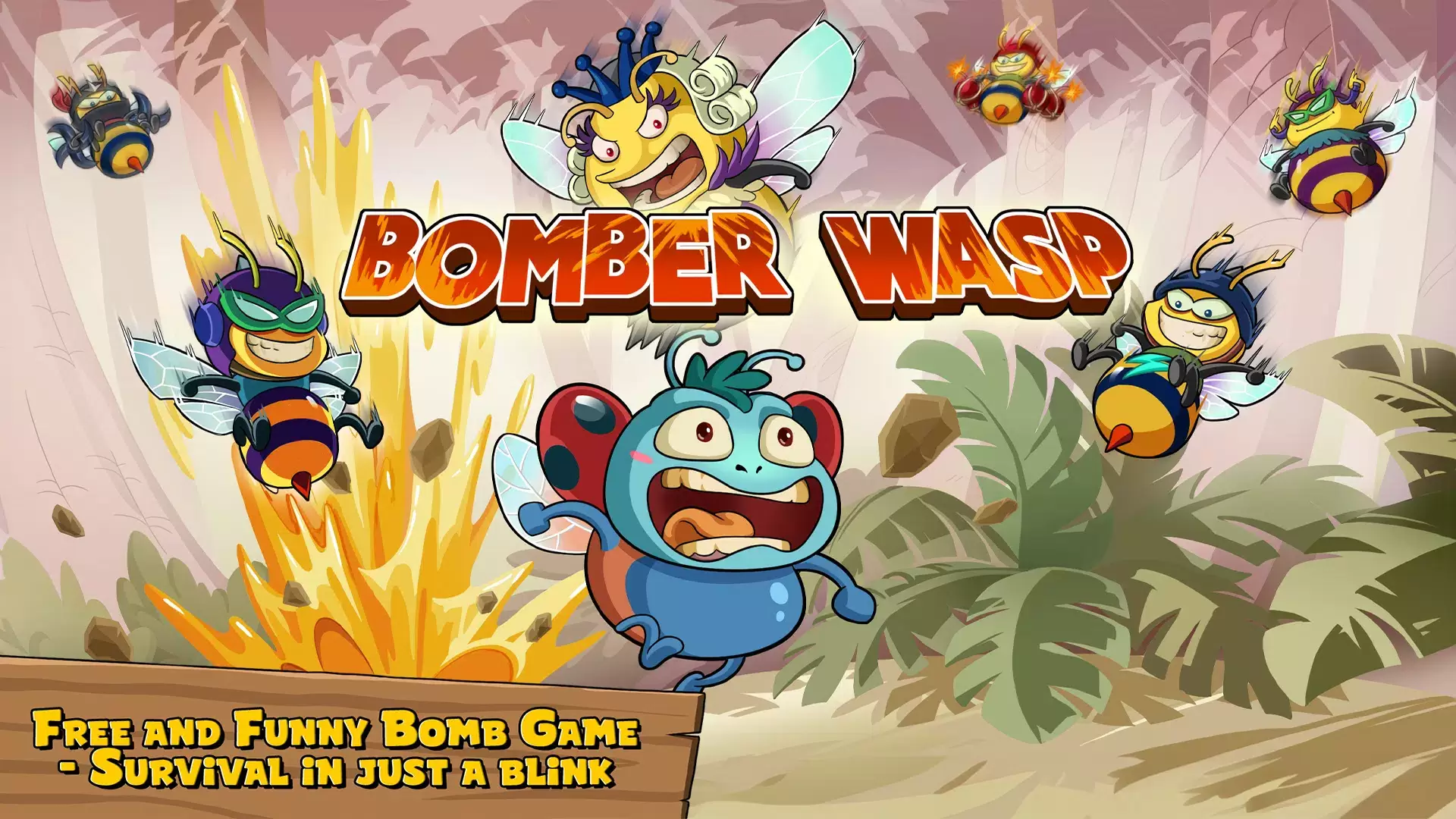 Bomber Wasp Tangkapan skrin 1