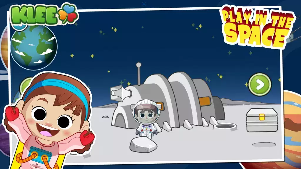 Play city SPACE Game for kids 스크린샷 1