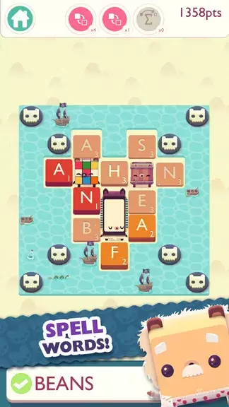 Alphabear: Words Across Time Captura de pantalla 1