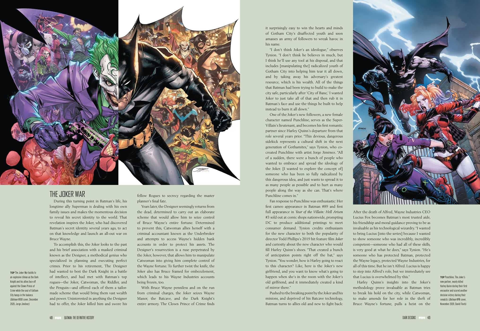 Immagini del libro di Batman