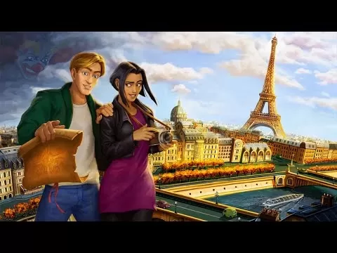 Broken Sword -Shadow of the Templars : 리포지드 게임 플레이 스크린 샷