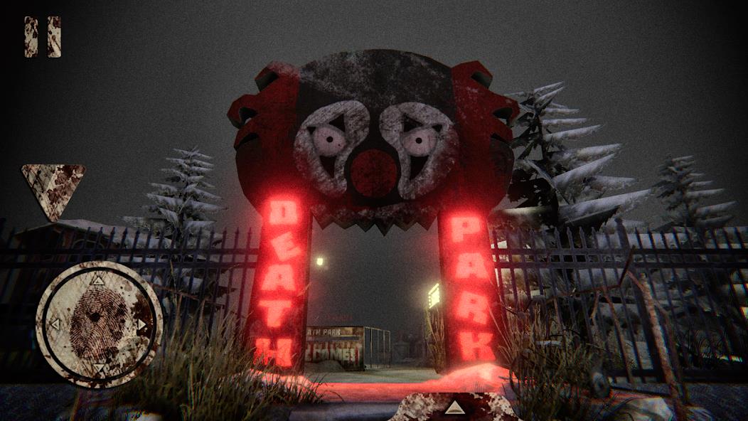 Death park: 怖いピエロサバイバルホラーゲーム スクリーンショット 2