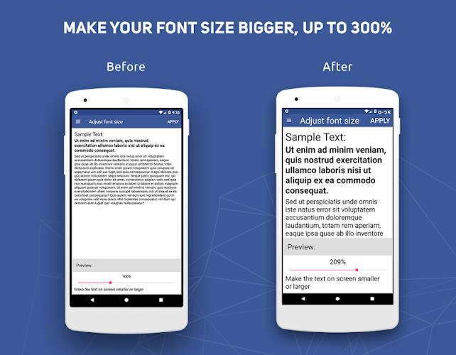 Big Font - Change Font Size & Text Size應用截圖第1張