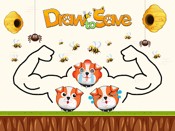 Draw Dog Rescue: Draw 2 Save Ảnh chụp màn hình 1