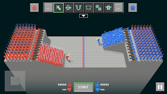 Blocky Ragdoll Battle 스크린샷 4