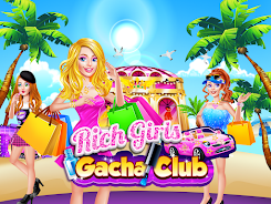 Rich Girls Gacha Club ဖန်သားပြင်ဓာတ်ပုံ 1