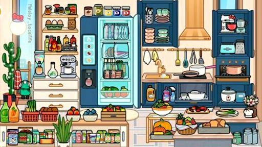 Toca Boca Kitchen Ideas Tangkapan skrin 1