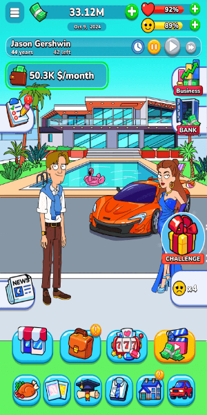 Mr.Billion: Idle Rich Tycoon Capture d'écran 2